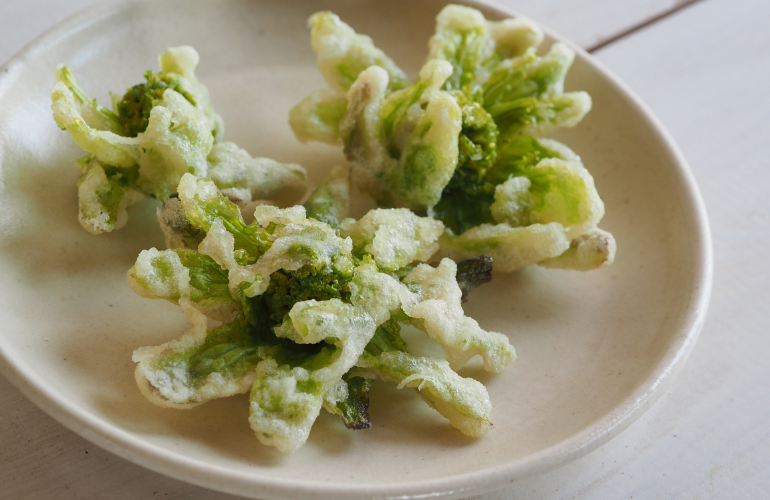春を味わう。季節の野菜で作る天ぷら