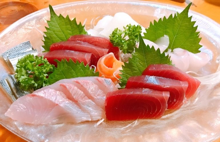 簡単ひと手間で贅沢刺身！