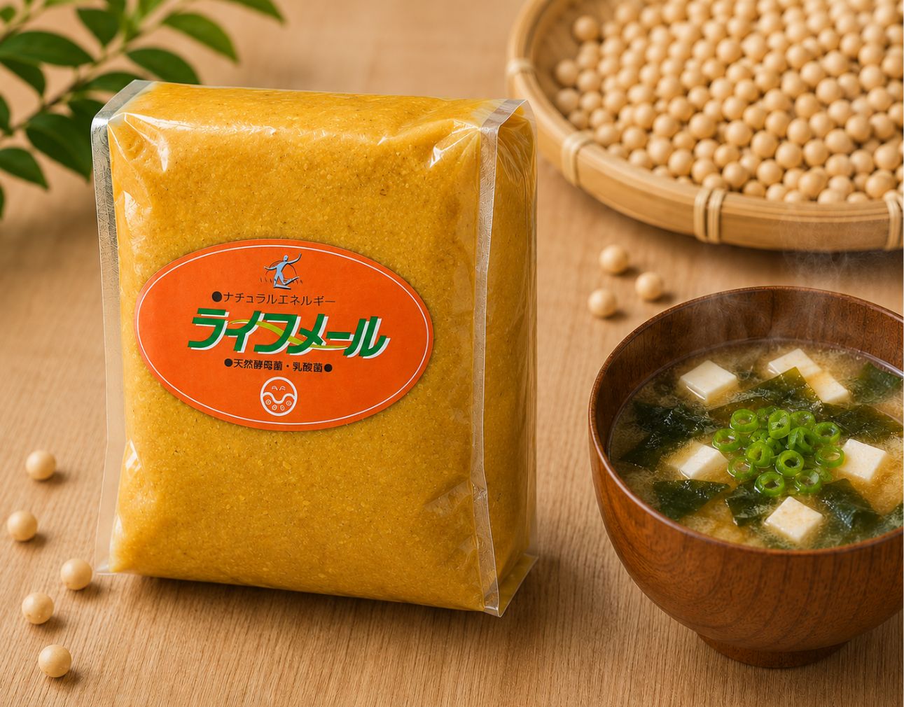 麹粒みそ 1kg×2個セット